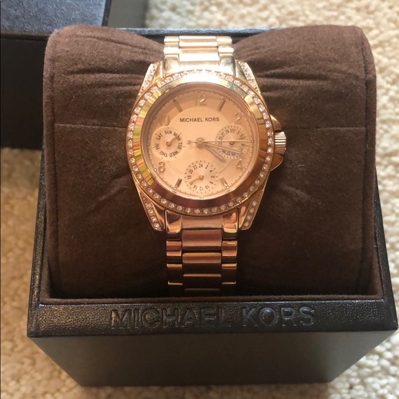 Rose Gold Michael Kors Watch